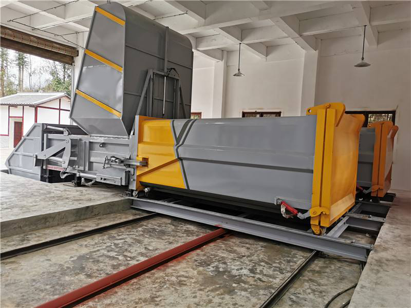 15方-18方水平分体式压缩垃圾站（料斗后上料）