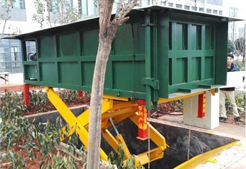 地埋升降式压缩垃圾站
