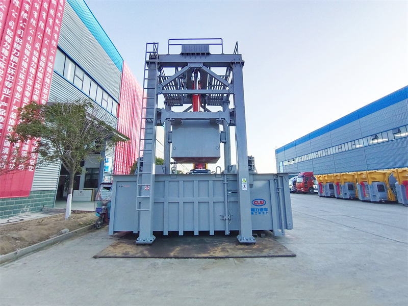 垂直式垃圾压缩站