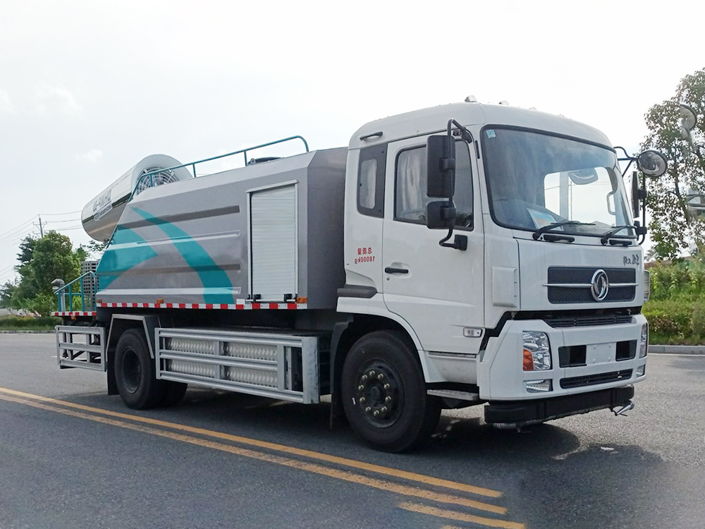 东风天锦纯电动抑尘车