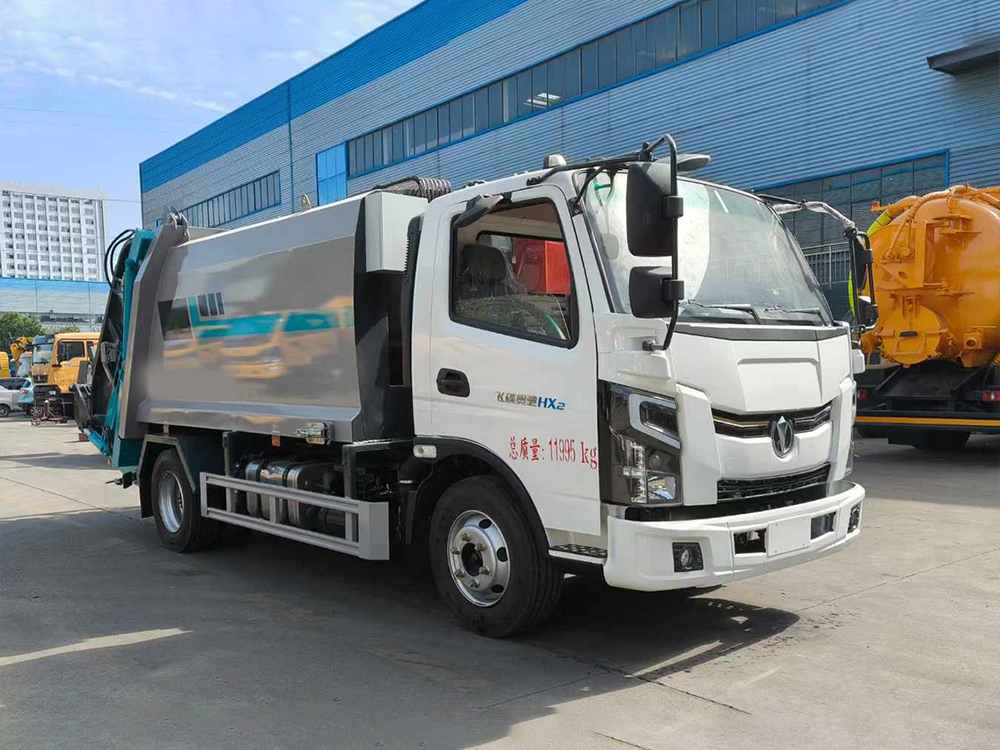 7方混动压缩垃圾车