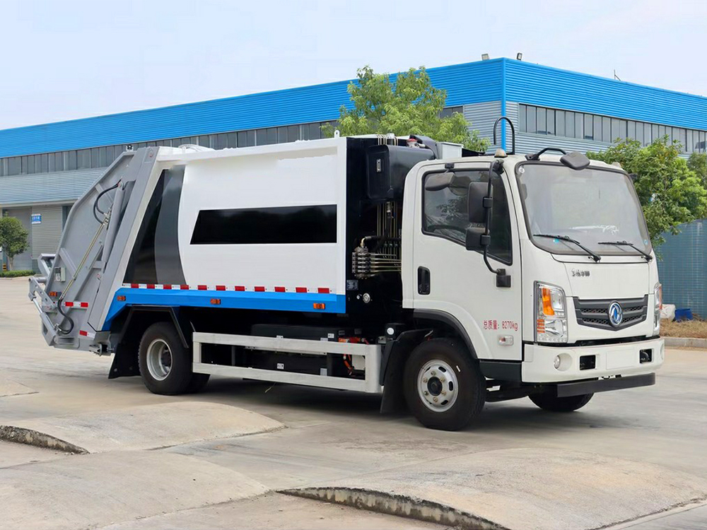 8方东风华神纯电动压缩垃圾车