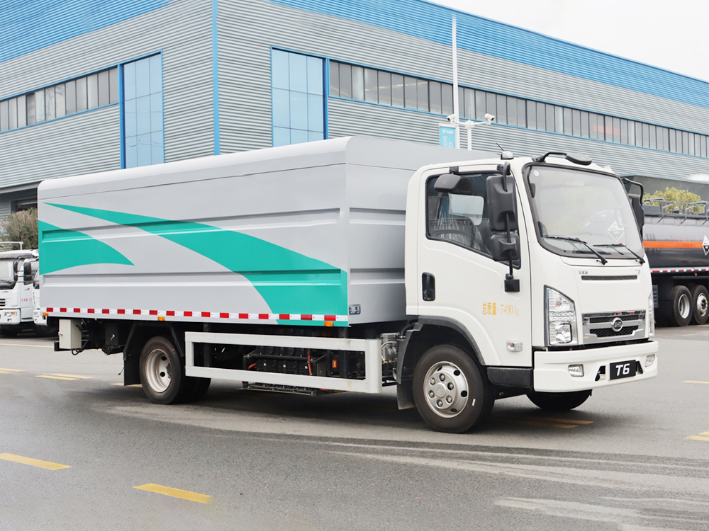 比亚迪T6纯电动密封桶装垃圾车