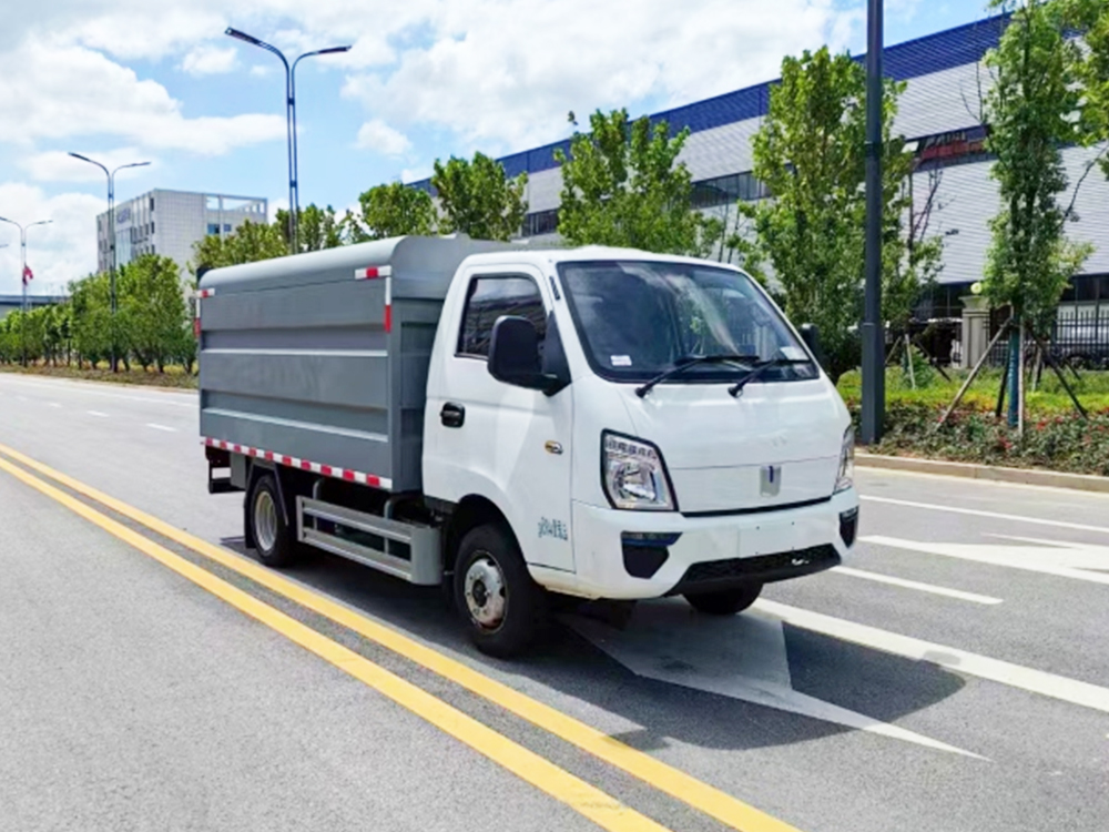 4.5吨纯电动密闭式桶装垃圾车