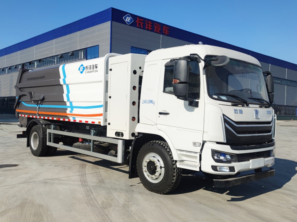 18吨纯电动压缩式对接垃圾车