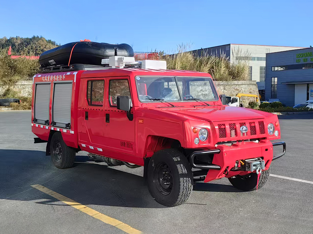 北汽勇士四驱大流量排水抢险车
