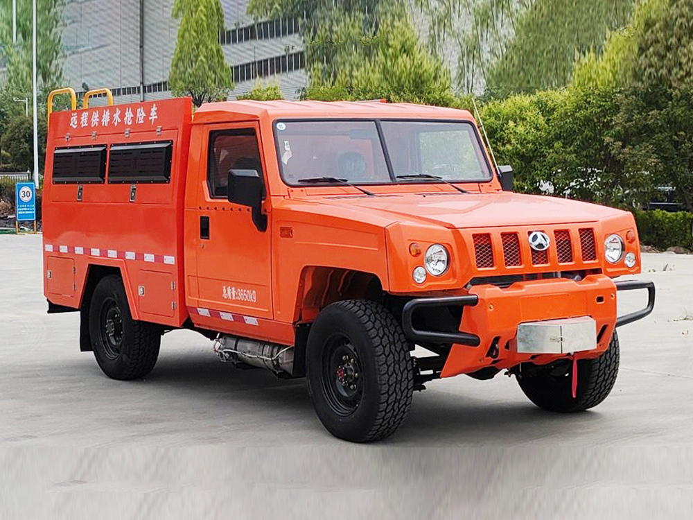 北汽勇士单排远程供排水车